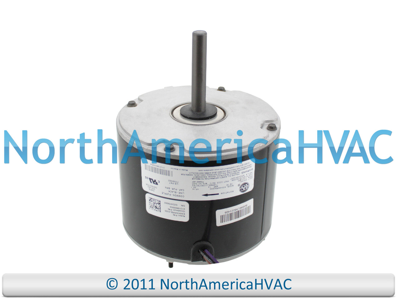 OEM 1/4 HP 1 Phase Condenser Motor Replaces Emerson USMotors